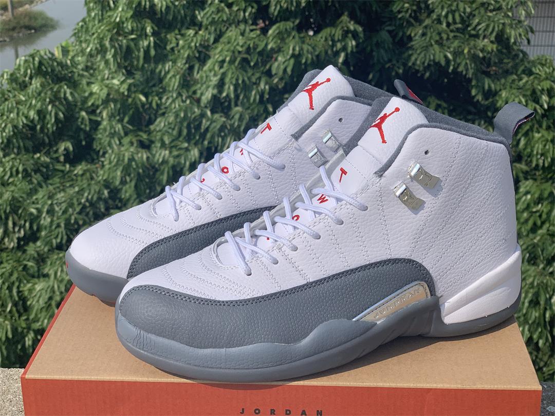 New Jordan 12 Retro Dark Grey - Click Image to Close